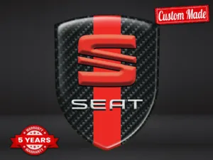 Seat Emblemi Auto Personalizzati Top Qualità Stile Moderno